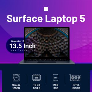 Microsoft Surface Laptop 5 Jet Black
