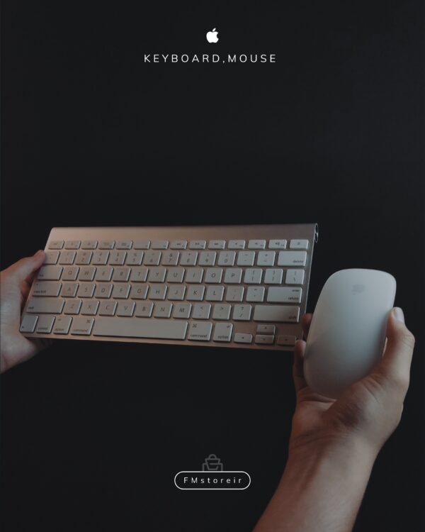 ست مجیک Apple Magic 1 Mouse&Keyboard A1314 - Image 2