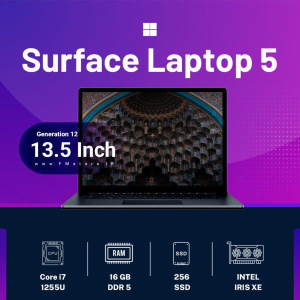 Microsoft Surface Laptop 5 Jet Black